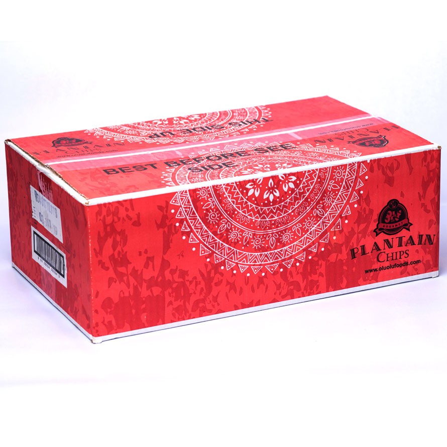 OLU OLU PLANTAIN CHIPS BOX
