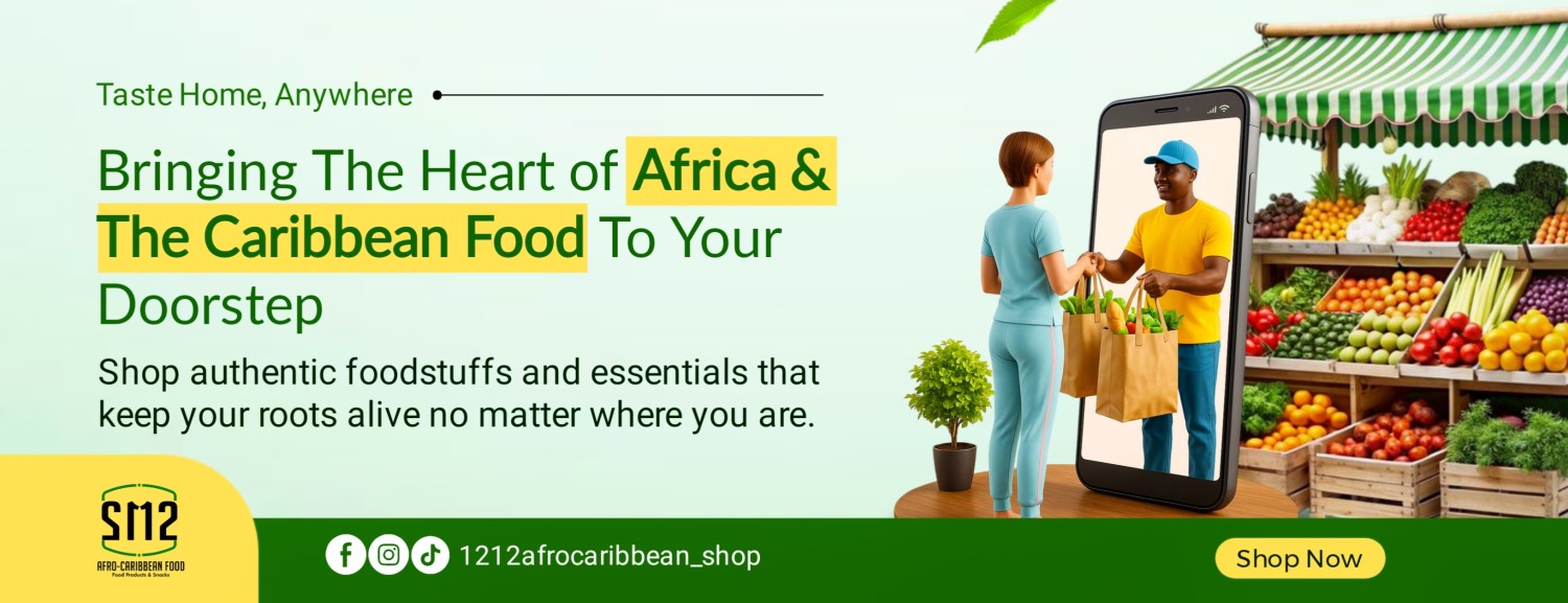 1212 Afro-Caribbean Food promo